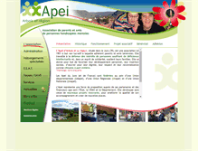 Tablet Screenshot of apei-arbois.fr